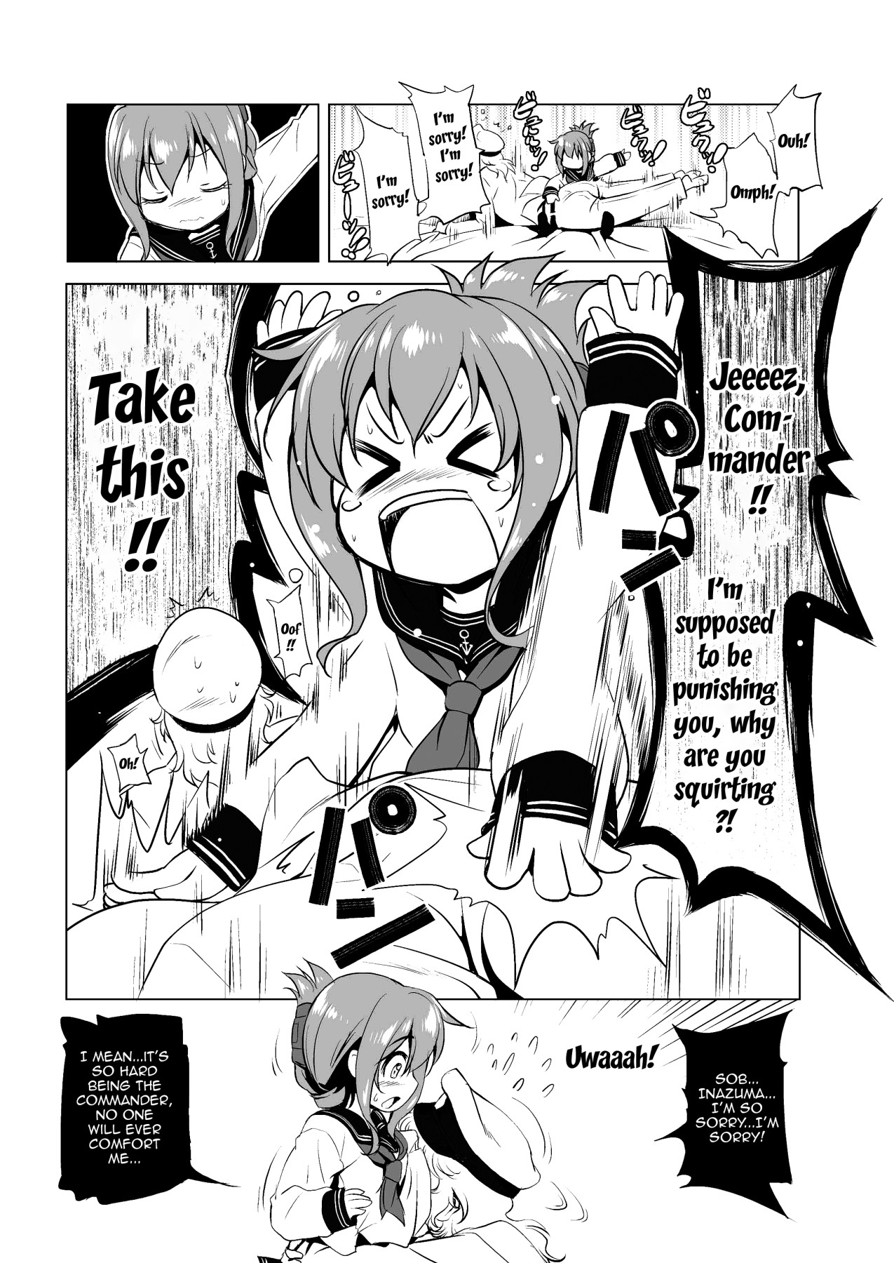 Hentai Manga Comic-Byuubyuu Destroyers! 1.5-Read-6